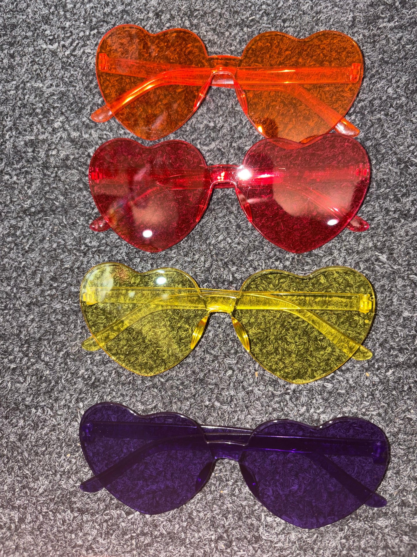 Heart Transparent Glasses / Shades
