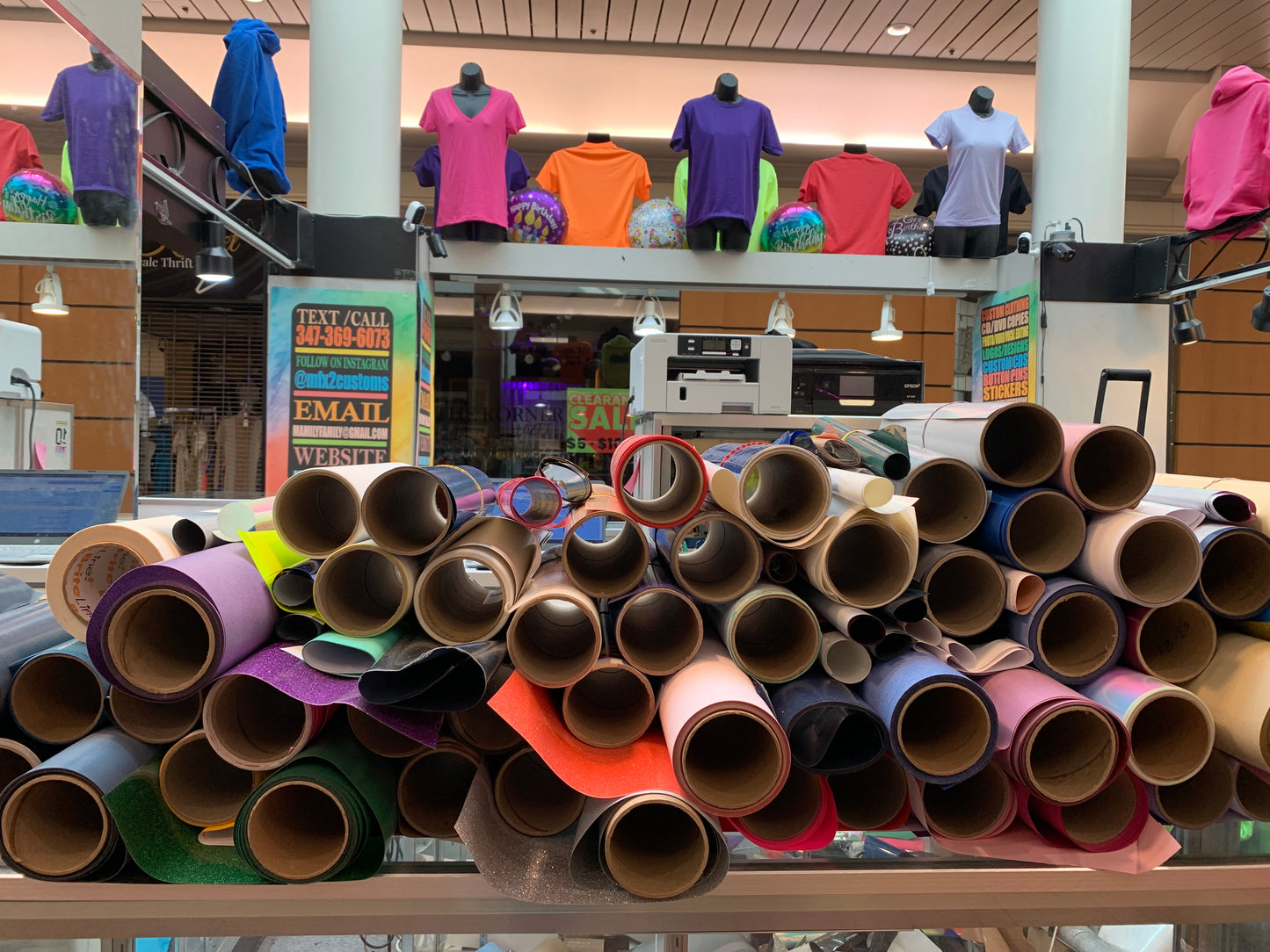 HEAT TRANSFER VINYL ( 12 INCH - ONE FOOT )