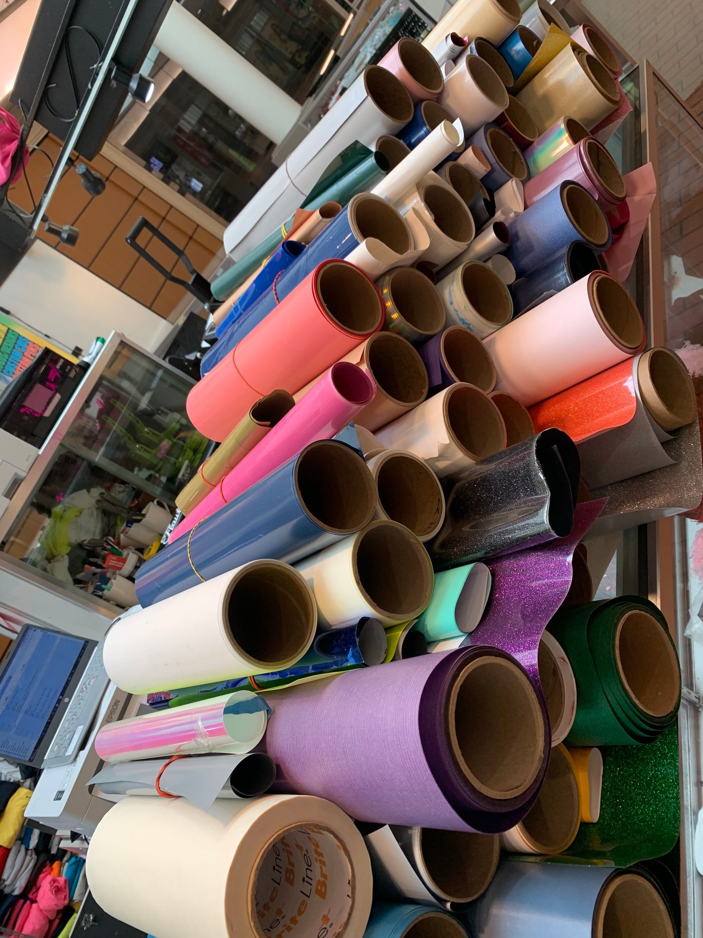 HEAT TRANSFER VINYL ( 12 INCH - ONE FOOT )