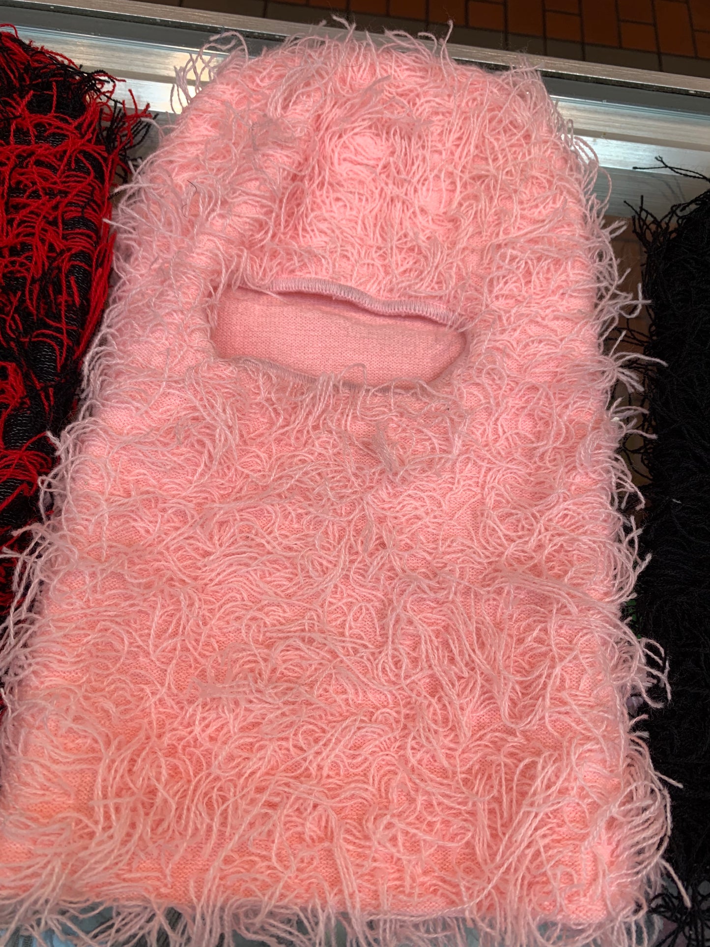 Furry Ski Mask - Balaclava Ski Mask