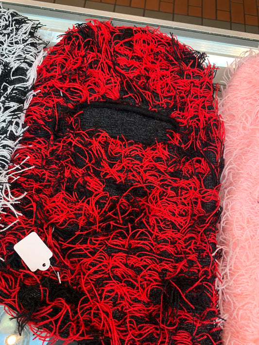 Furry Ski Mask - Balaclava Ski Mask