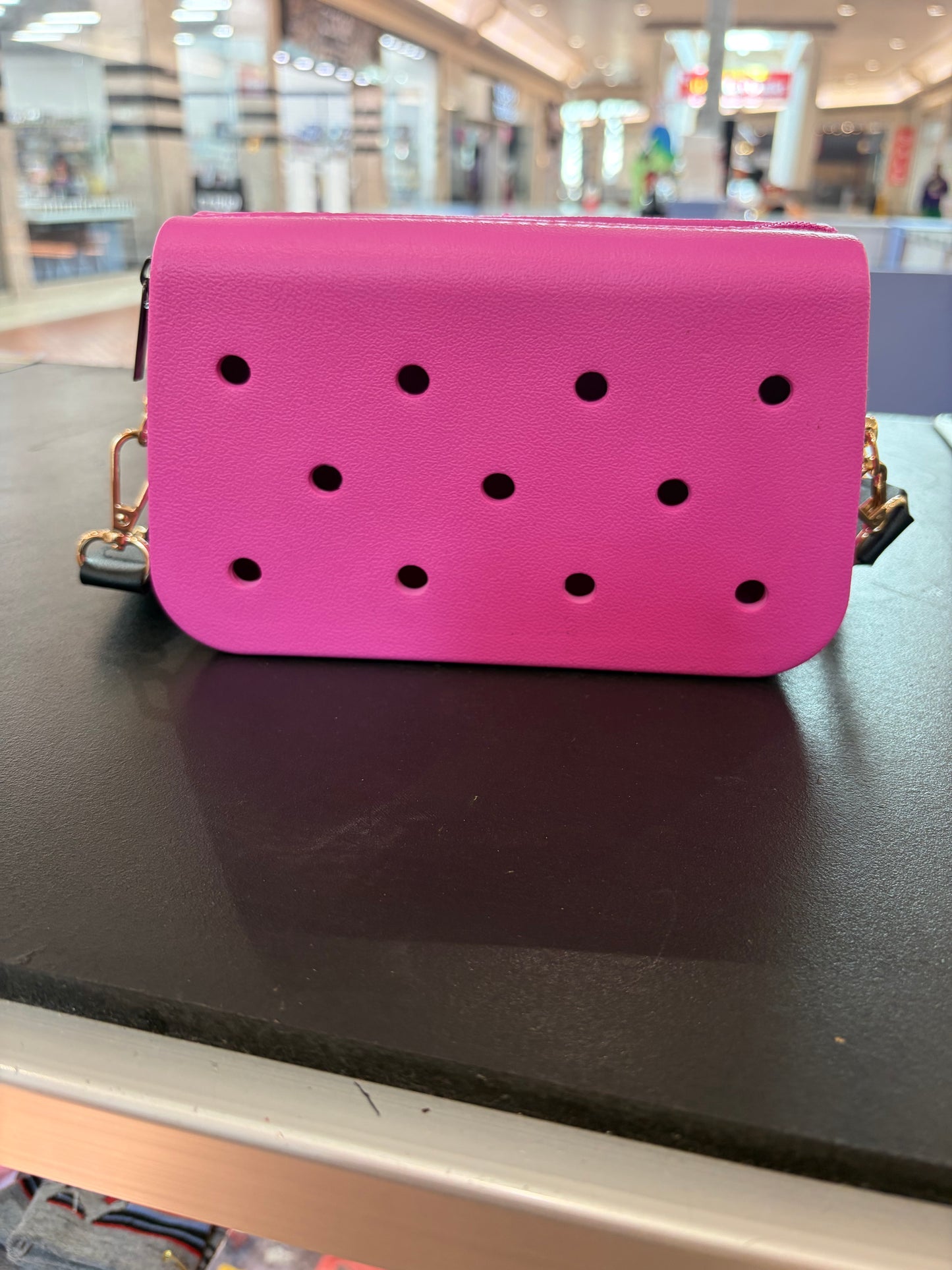 Croc Charm Purses