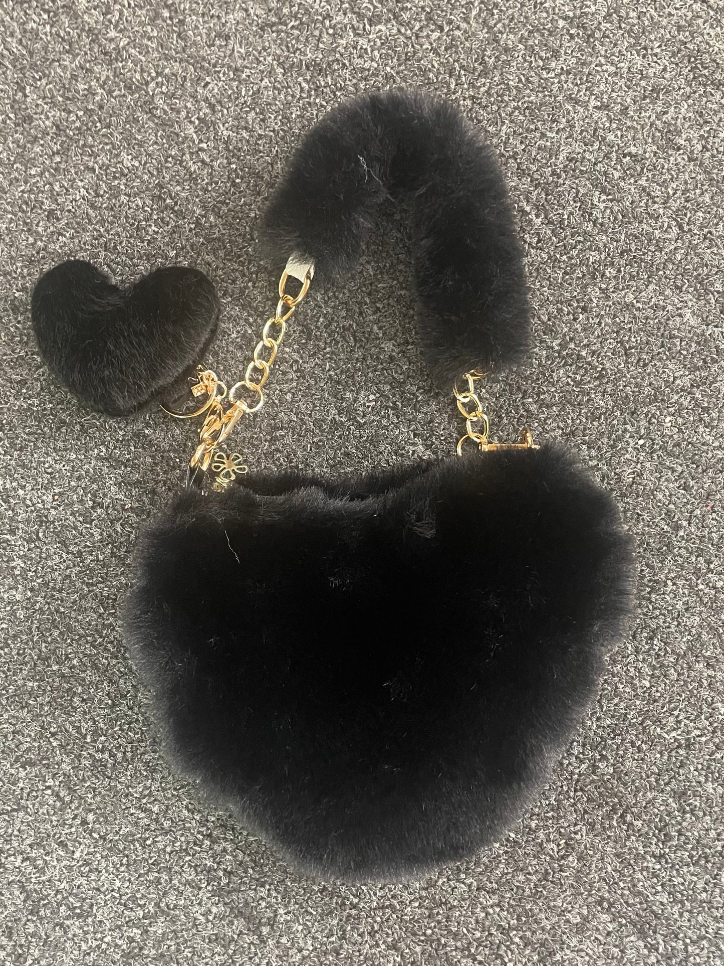 Heart ( Plush ) Purse