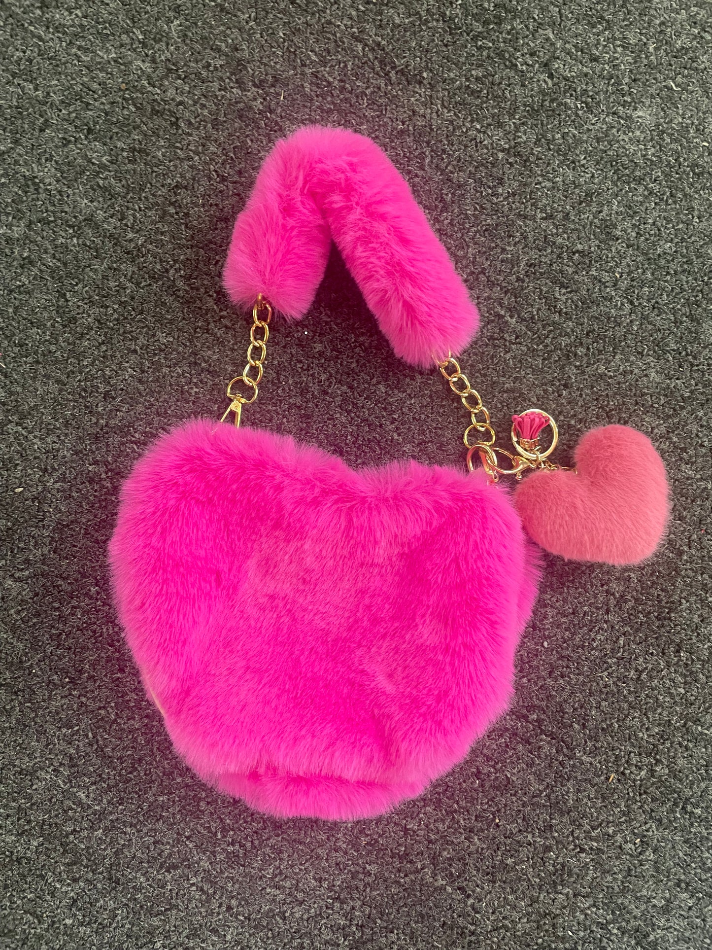 Heart ( Plush ) Purse