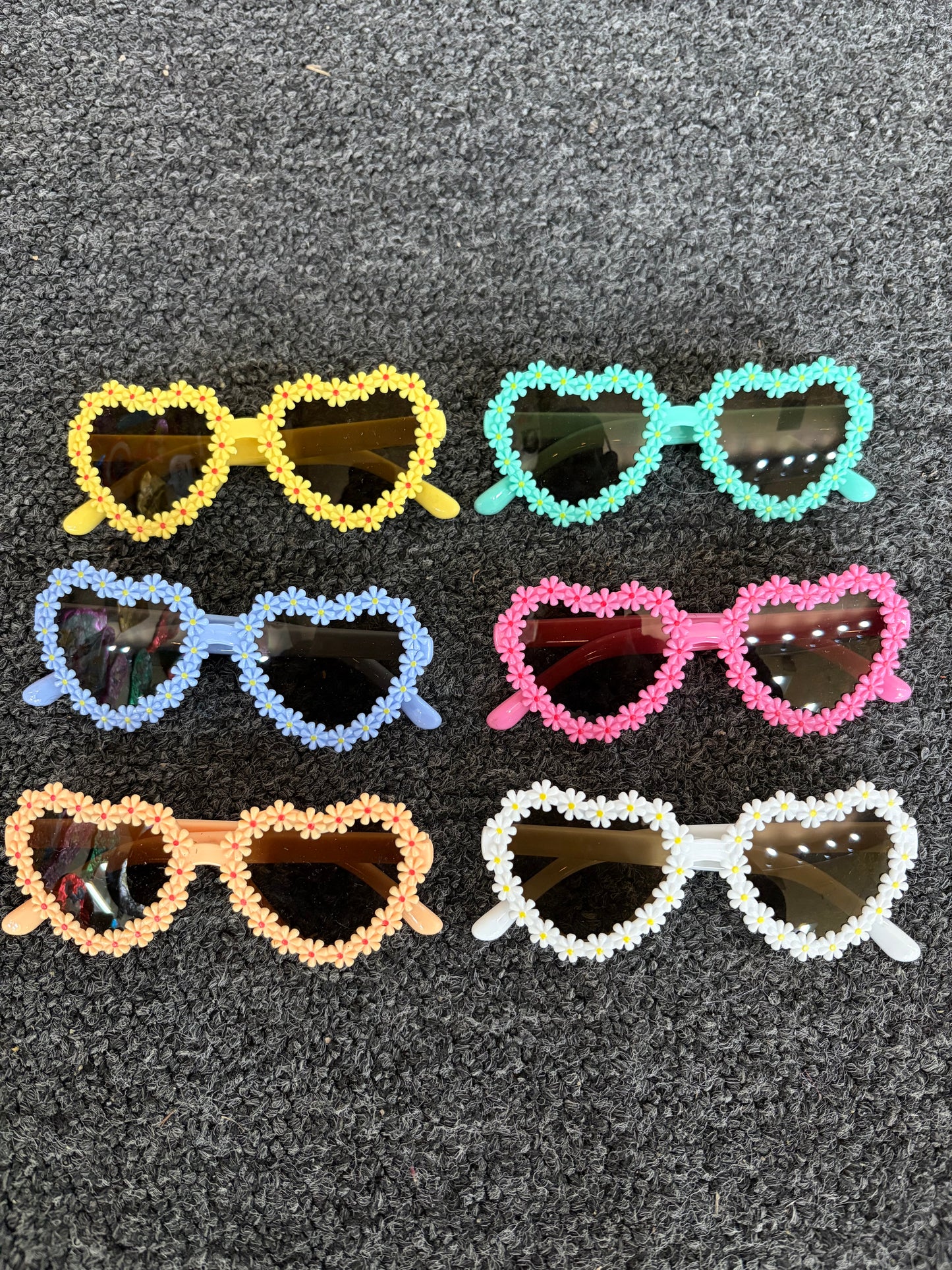 Daisy Heart Shaped Shades / Glasses ( kids )