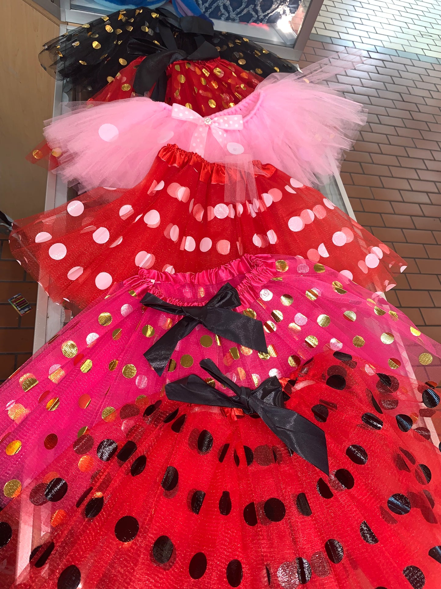 Polka Dot Tutus ( One size fit all Kids )