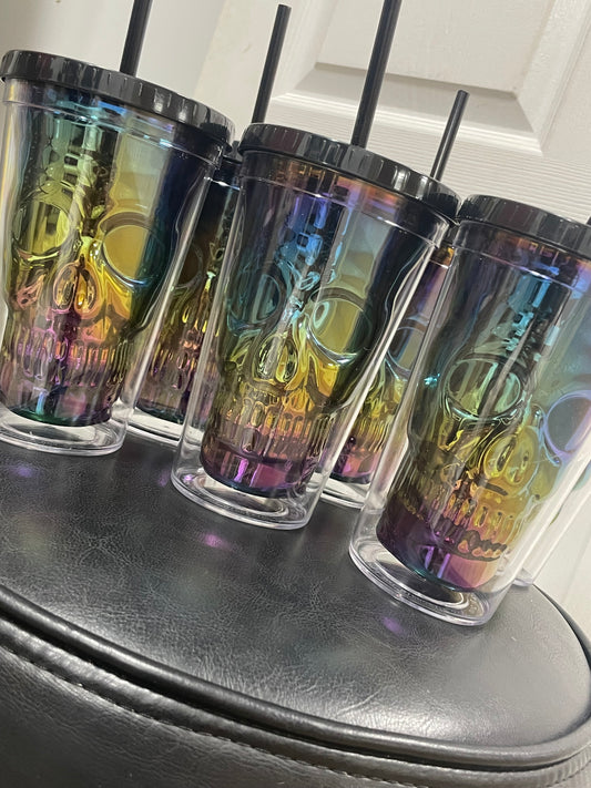Rainbow Skeleton Cup