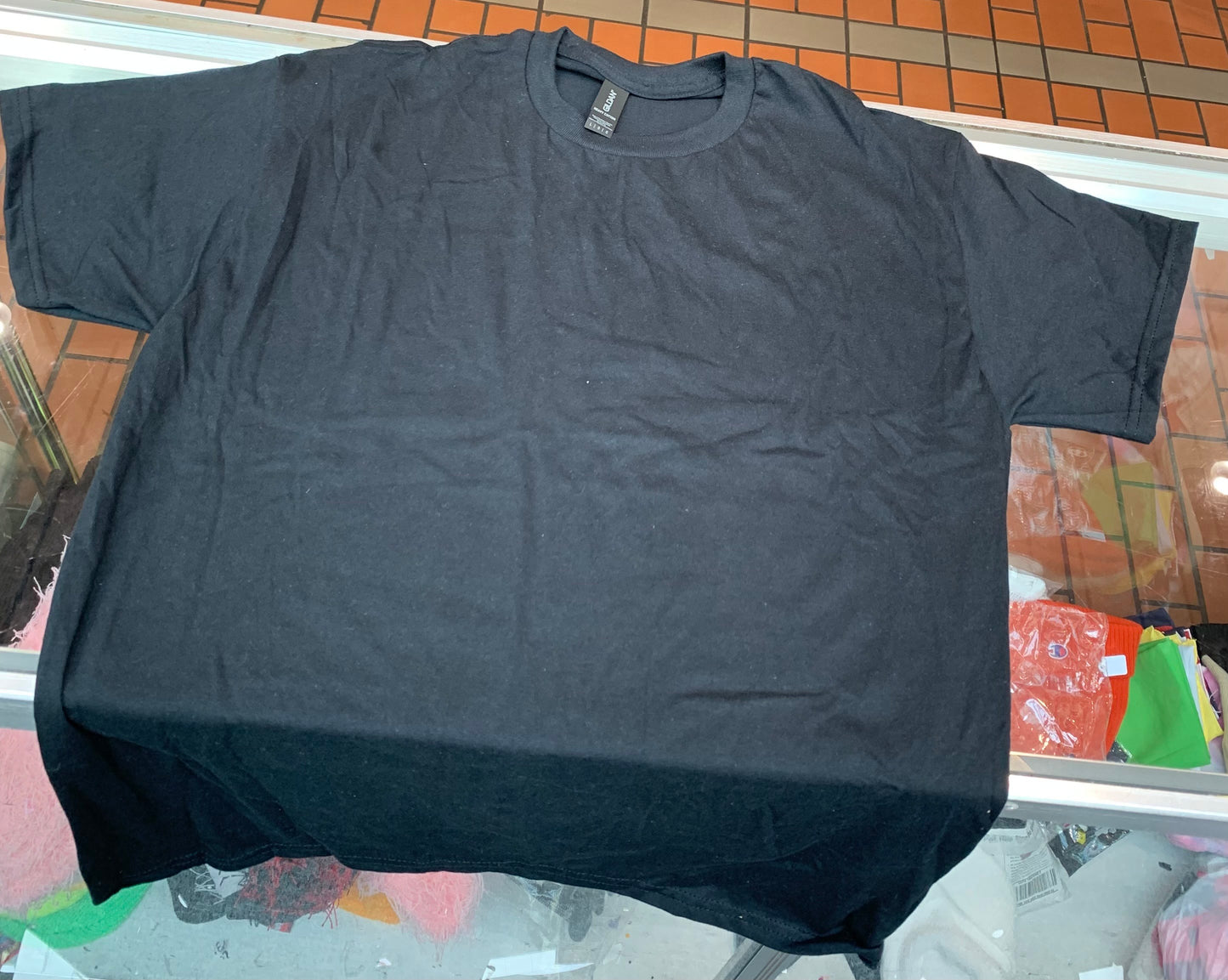 Black T-SHIRT ( SHORT SLEEVE )