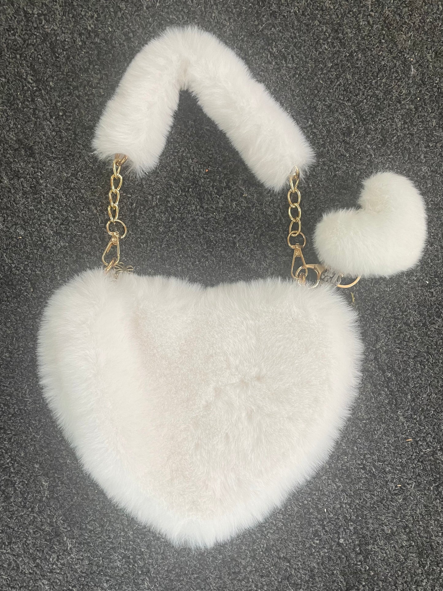 Heart ( Plush ) Purse
