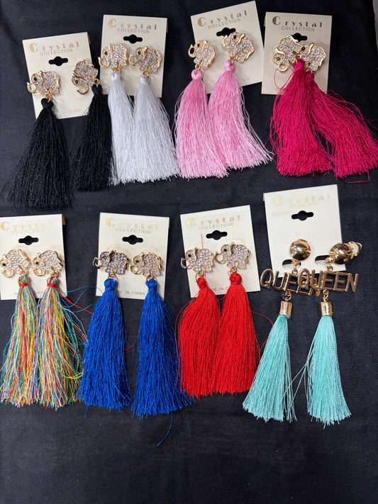 Love String Earrings