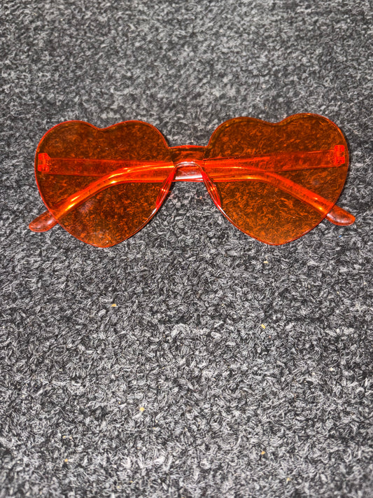 Heart Transparent Glasses / Shades